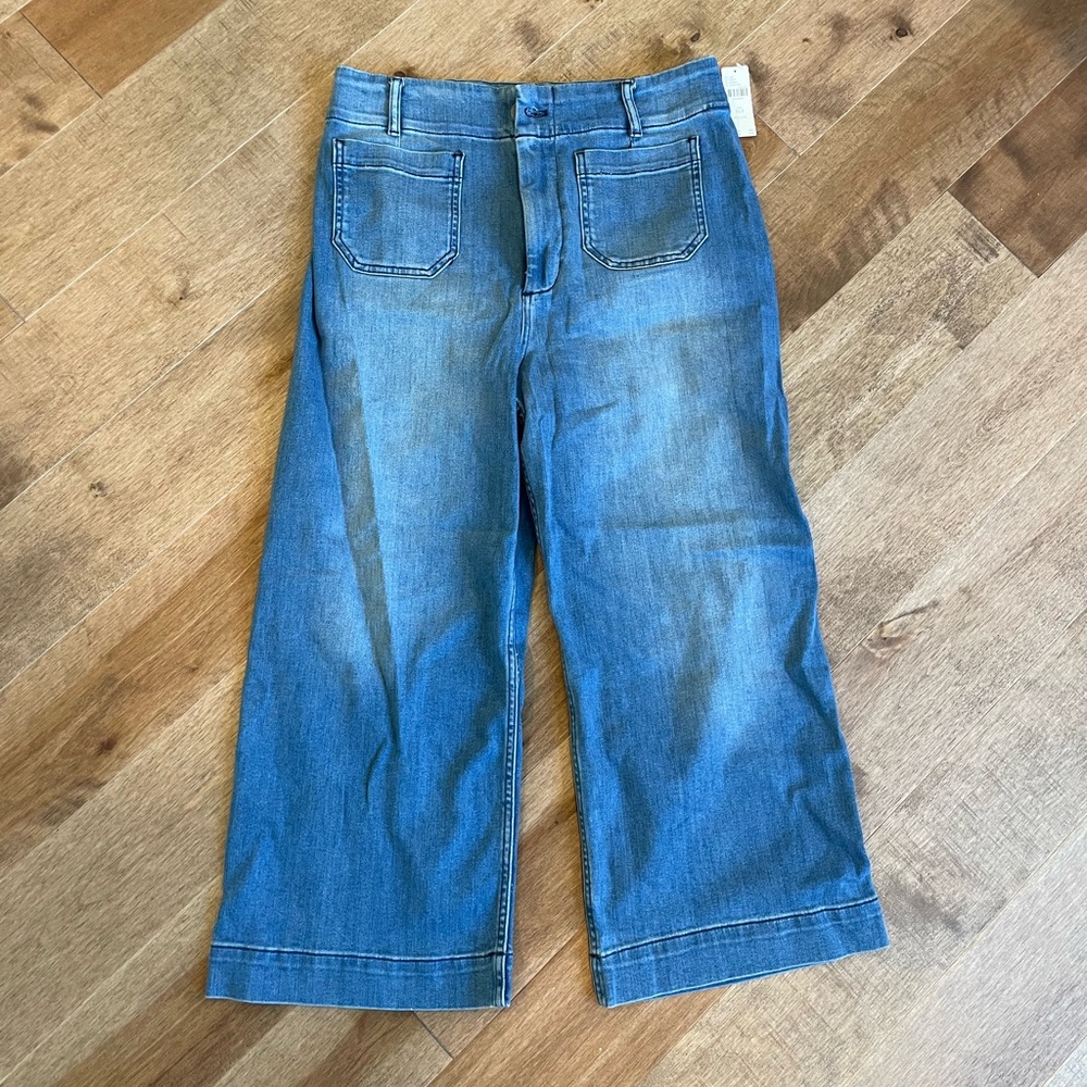 Anthropologie pilcro crop jeans NWT 32P